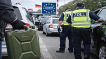 Almanya Polonya Sınırında Yakıt Denetimi