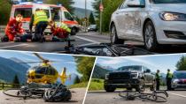Vorarlberg’da Tatil Gününde Peş Peşe Bisiklet Kazaları