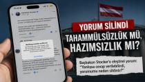 Başbakan Stocker’e soru sordum, yorumum silindi: Tahammülsüzlük mü, hazımsızlık mı?