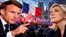 “Macron İstifa Et, Le Pen Hapse!”: Fransa’da Binlerce Kişi RN Kongresini Protesto Etti